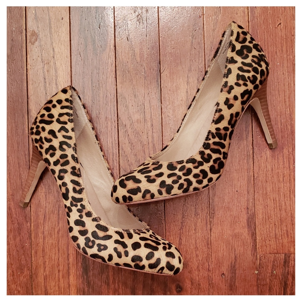 Lands End Cheetah Print pumps